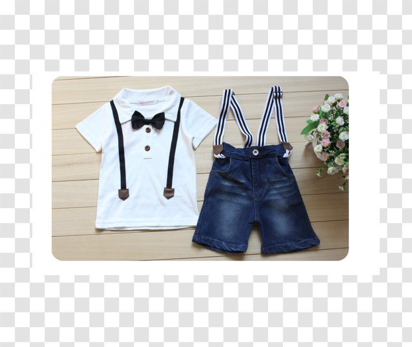 Sleeve Bow Tie T-shirt Shorts Clothing - New Baby Boy Transparent PNG