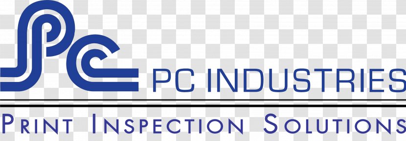PC Industries Industry Printing Label Logo - Blue Solution Transparent PNG