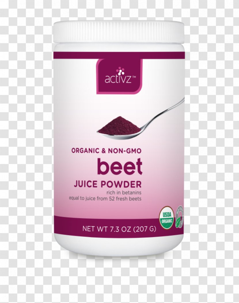 Organic Food Coconut Water Vegetarian Cuisine Beetroot Powder - Purple - Beet Juice Transparent PNG