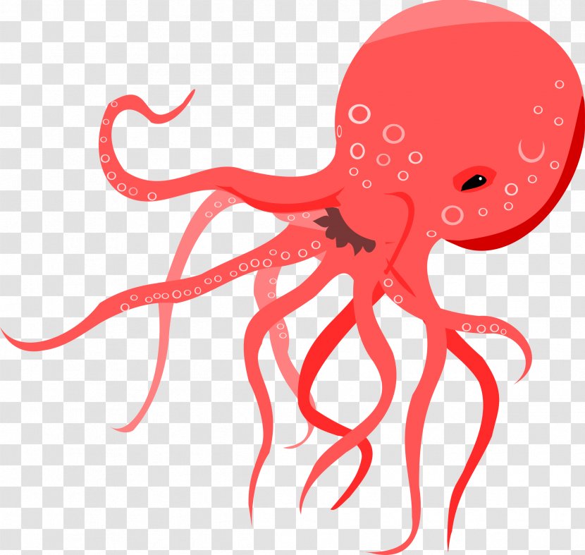 Octopus Cartoon Clip Art - Frame - Octo Cliparts Transparent PNG