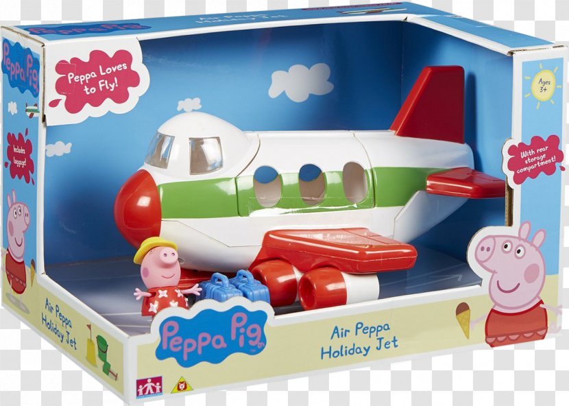 Daddy Pig Airplane Mummy Game - Educational Toy - Peppa Transparent PNG