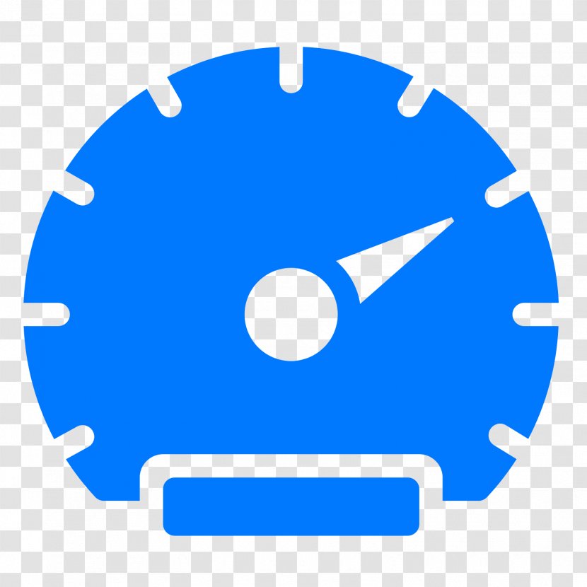 Desktop Wallpaper - Electric Blue - Speedometer/ Transparent PNG