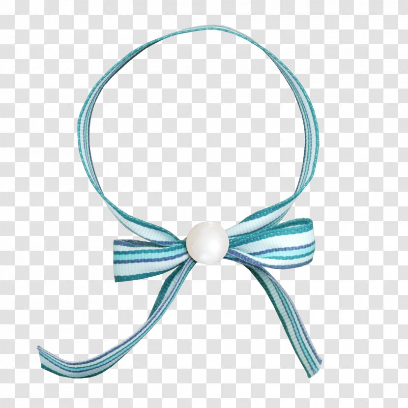 Blue Ribbon Colour Banding Clip Art - Turquoise - Ring Transparent PNG