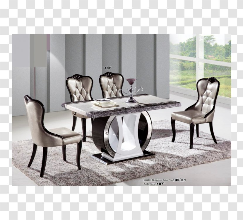 Table Dining Room Matbord Marble Furniture - Chair Transparent PNG