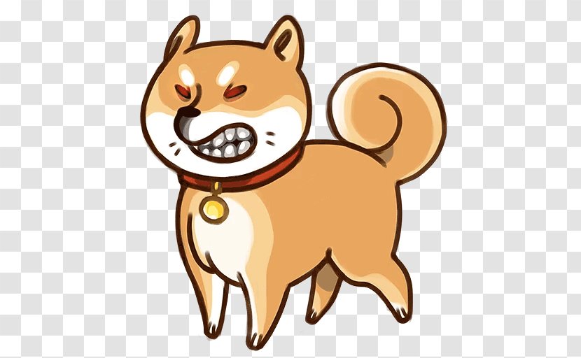 Shiba Inu Whiskers Puppy Akita Sticker - Vertebrate Transparent PNG
