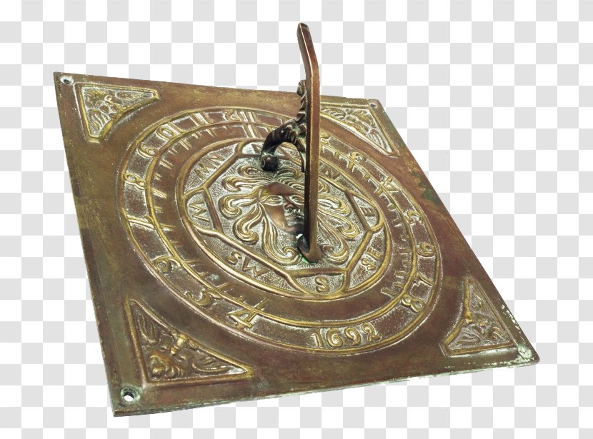 Sundial Square Clock Time - Hourglass - China Wind Watch Transparent PNG