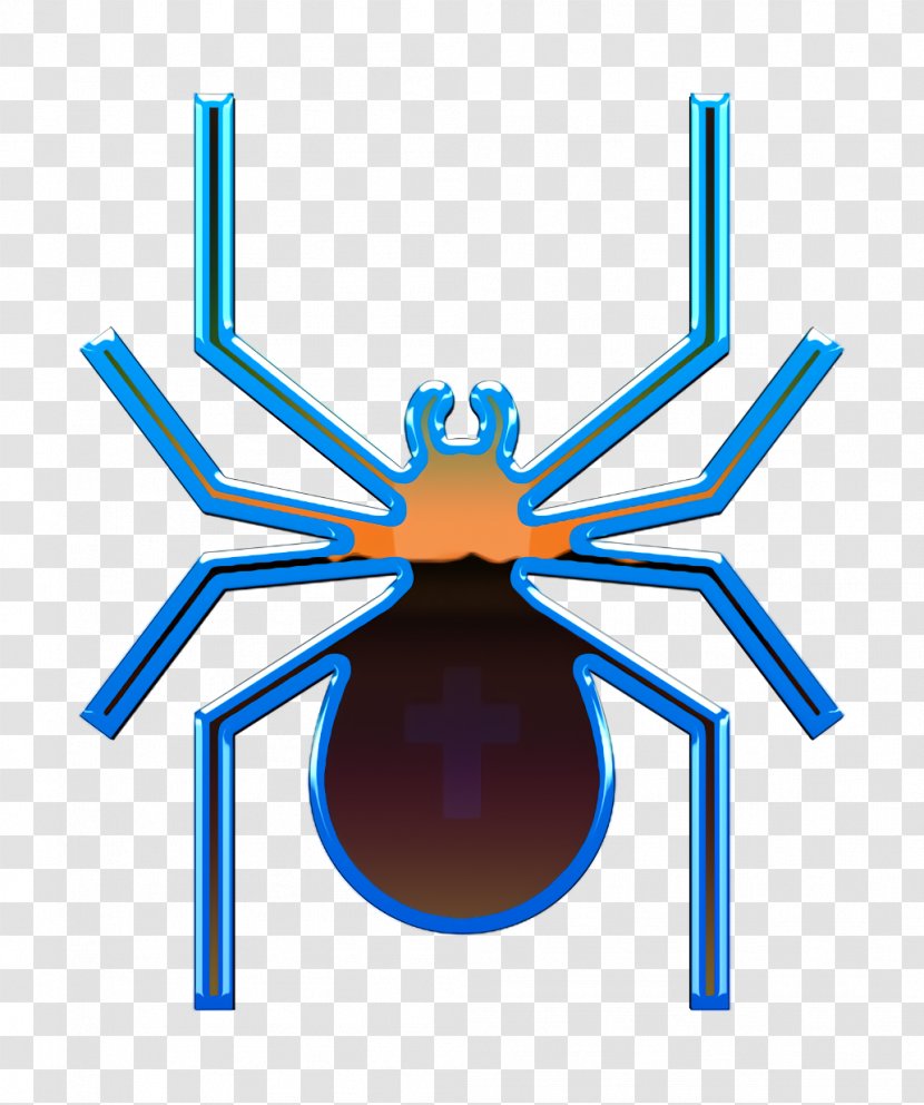 Cross Icon Halloween Holyday - Pest - Spider Transparent PNG