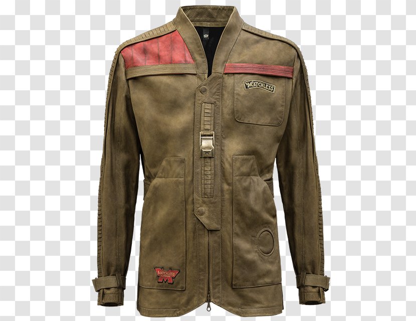 Finn Jyn Erso Leather Jacket Star Wars - Pocket - Boyega Transparent PNG