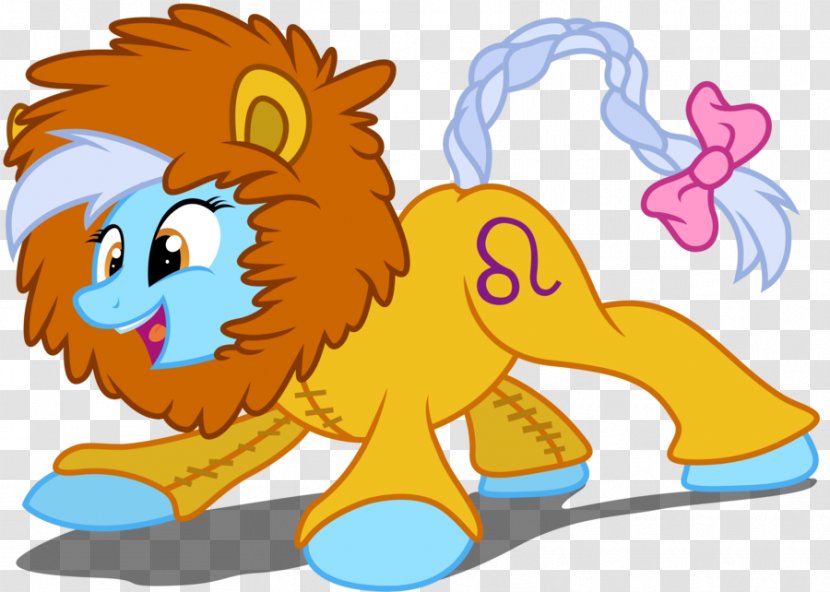 Lion Pony Cartoon Clip Art - Leo - Drunk Character Transparent PNG