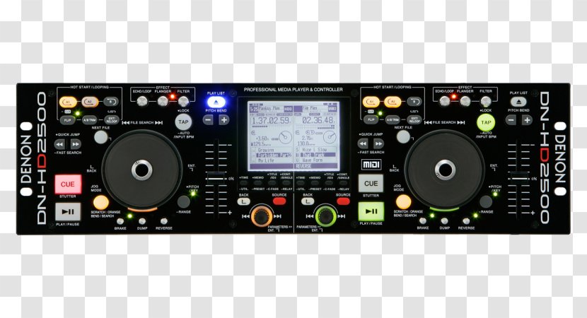 Denon Disc Jockey Audio Mixers DJ Mixer Compact - Dj Controller - USB Transparent PNG