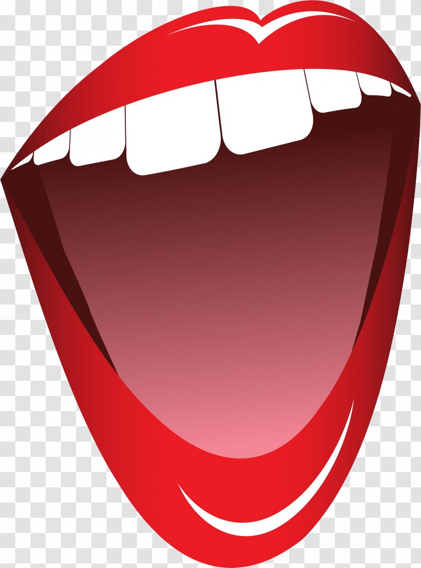 Mouth Lip Smile Make-up - Cartoon Transparent PNG