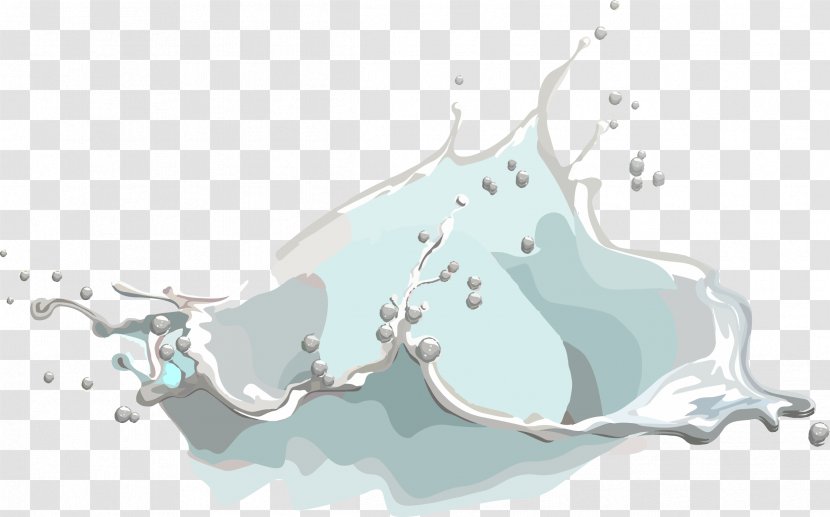 Reclaimed Water Milk Clip Art - Mineral - Splash Transparent PNG