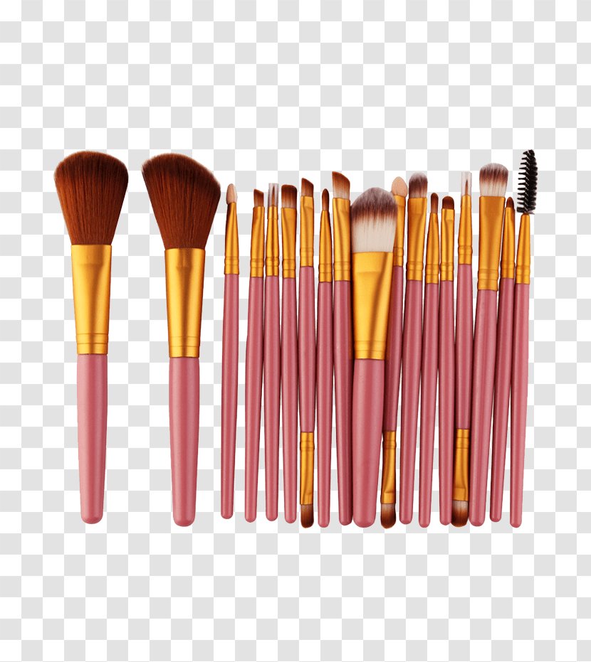 Makeup Brush Cosmetics Make-up Facial - Brushes Transparent PNG