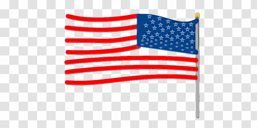 Flag Of The United States Font Line United States Flag Transparent PNG
