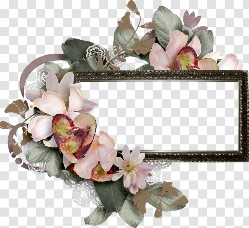 Flower Picture Frames Clip Art - Flowering Plant - Hand Painted Flowers Transparent PNG