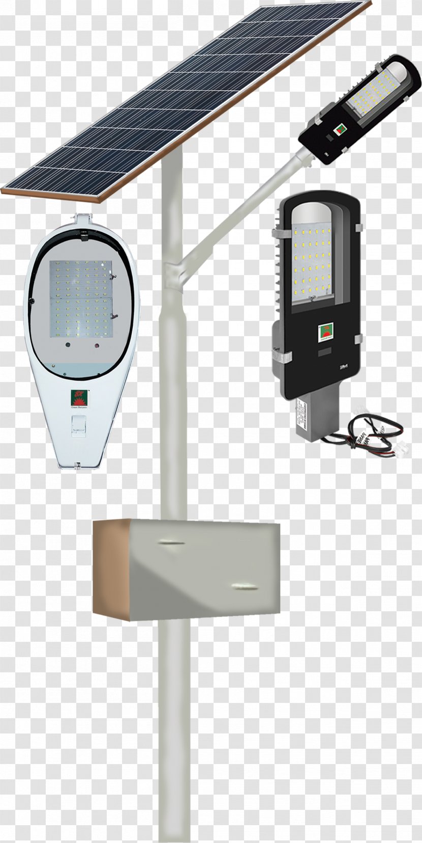 Shivalik Synergy Systems LED Street Light Solar Lamp - Panels Transparent PNG