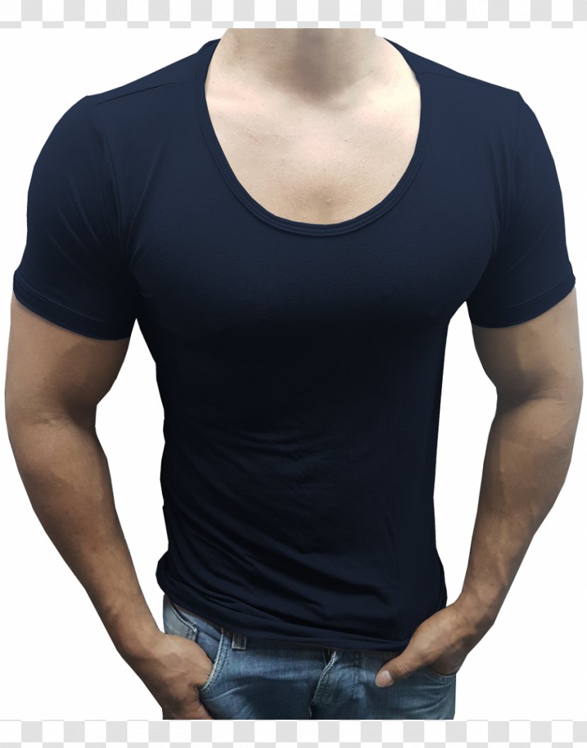 T-shirt Collar Blouse Sleeve - Long Sleeved T Shirt Transparent PNG