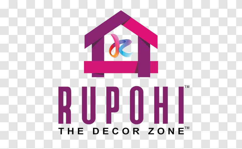 RUPOHI, THE DECOR ZONE Logo Brand Font Product - Text - Textile Furnishings Transparent PNG