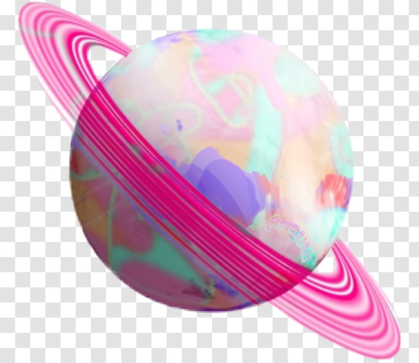 Saturn Planet Image - Pastel Transparent PNG
