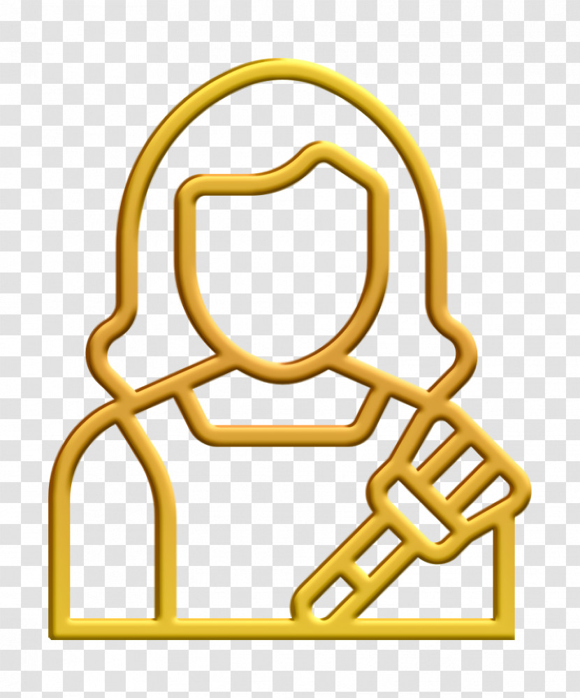 Housekeeper Icon Jobs And Occupations Icon Maid Icon Transparent PNG