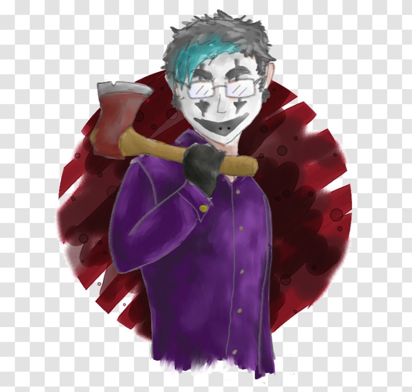 Joker - Magenta - Supervillain Transparent PNG