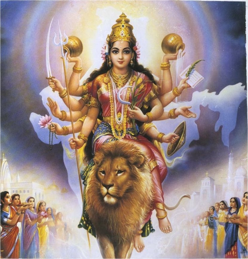 Shiva Krishna Parvati Kali Durga - Shakti - Goddess Transparent PNG