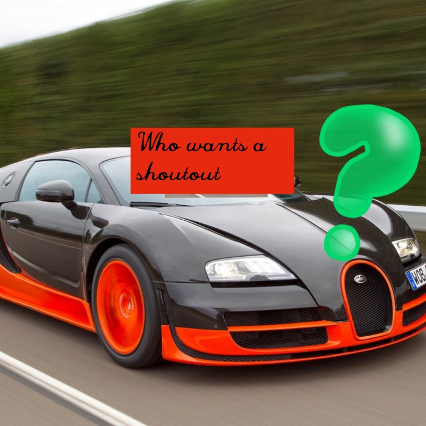 2011 Bugatti Veyron Sports Car Chiron - Production Speed Record Transparent PNG