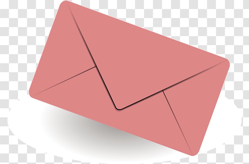 Paper Envelope Clip Art Mail Postage Stamps - Pink Transparent PNG