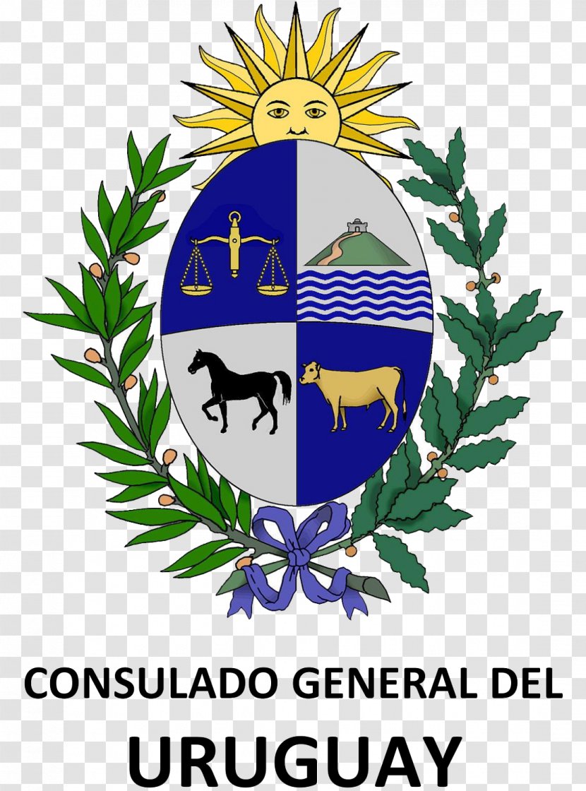 Flag Of Uruguay Coat Arms Escutcheon Transparent PNG