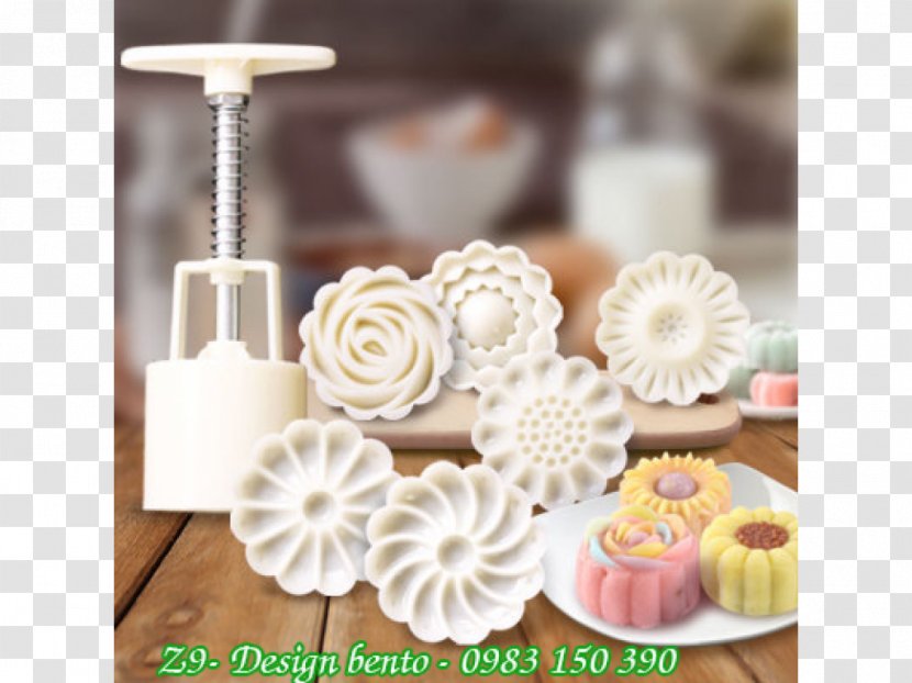 Mooncake Angel Food Cake Mold Fondant Icing - Trung Thu Transparent PNG