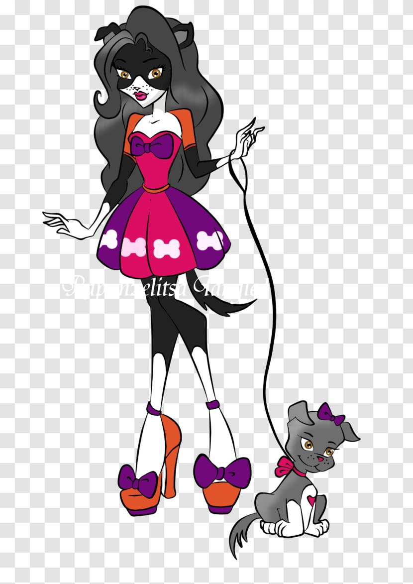 Monster High Ghoul Dog Doll OOAK - Tree - Mo Nsterhigh Transparent PNG