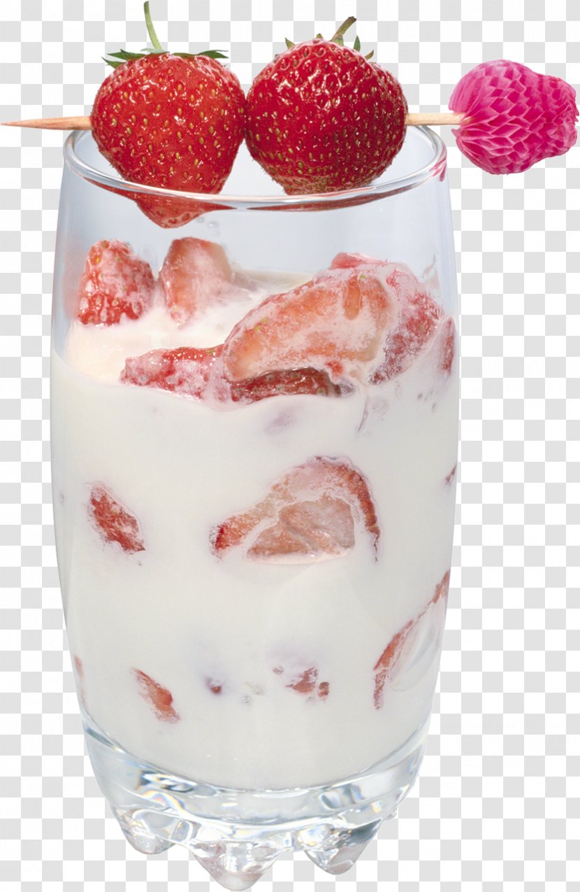 Cocktail Juice Strawberry Drink - Parfait Transparent PNG