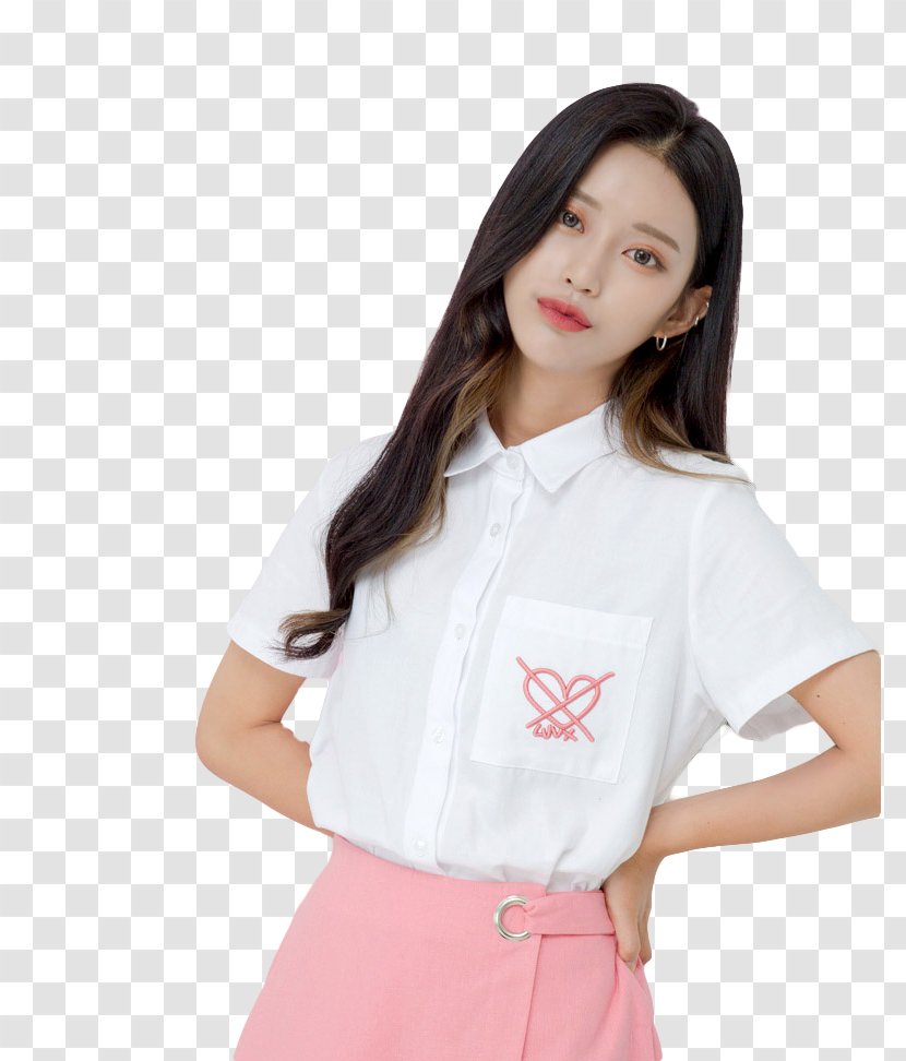 Blouse T-shirt Collar Sleeve Shoulder - Kim Sohyun Transparent PNG