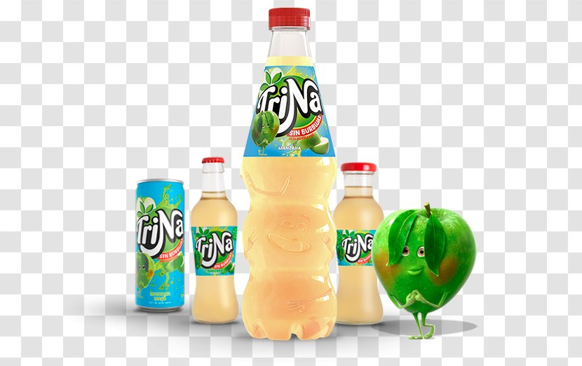 Juice Oasis Fizzy Drinks Apple Flavor Transparent PNG