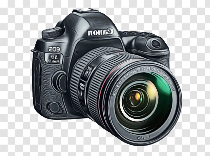 Nikon D90 Camera Lens Single-lens Reflex - Flash Photography - Material Property Transparent PNG