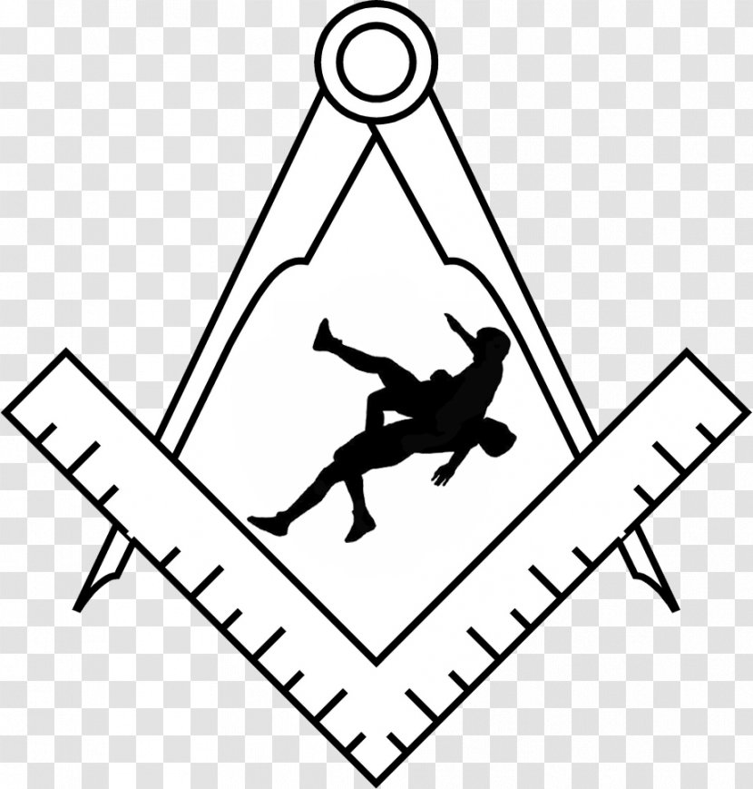 Freemasonry Square And Compasses Masonic Ritual Symbolism Lodge Clip Art - Prince Hall - Compass Transparent PNG