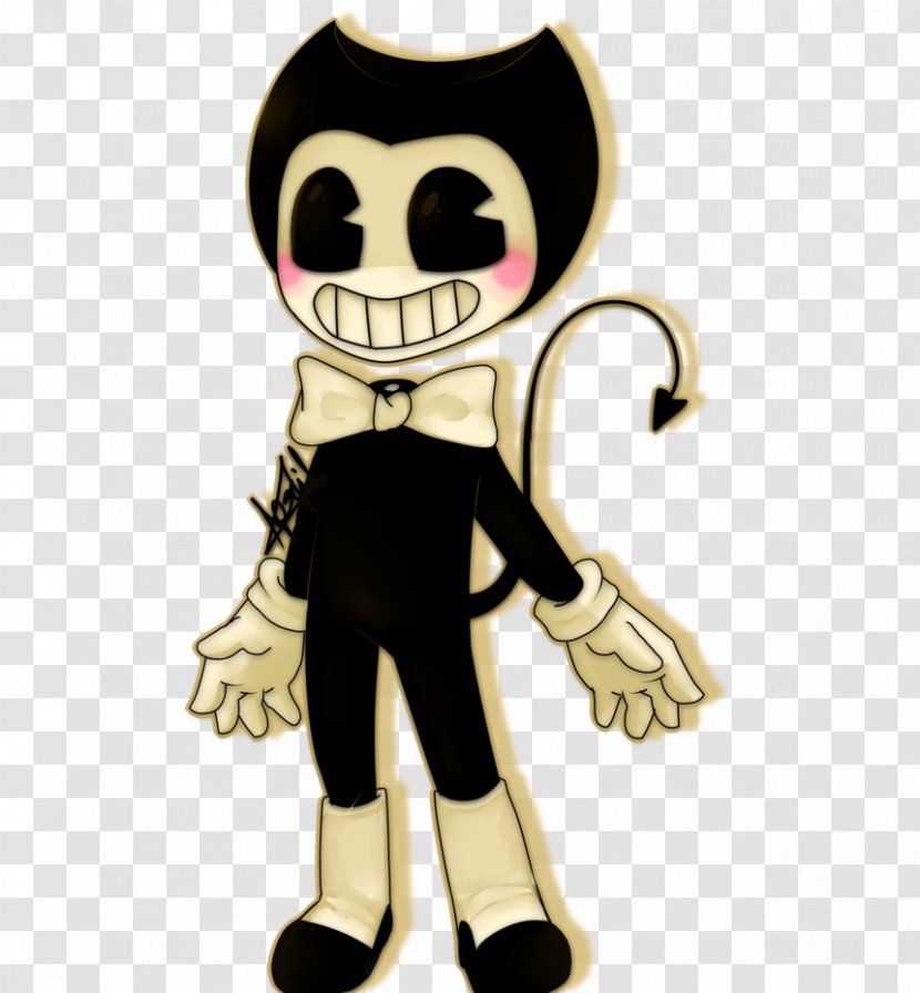 Bendy And The Ink Machine Drawing Art Dancing Demon - Tree Transparent PNG