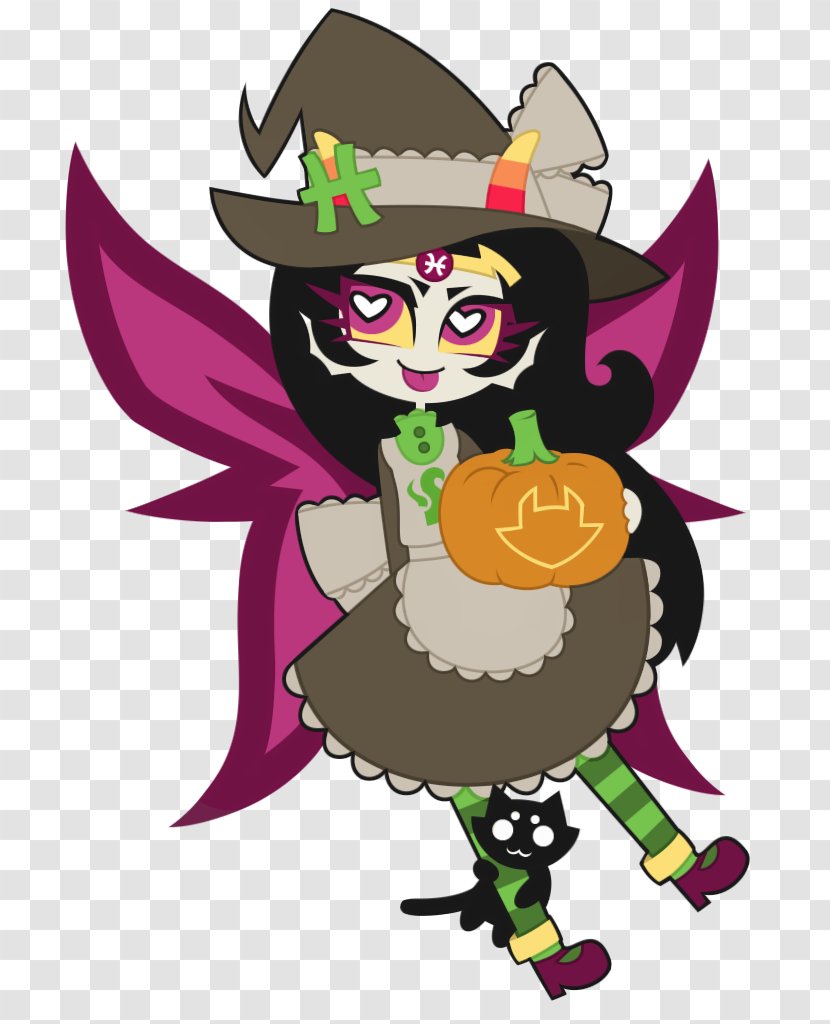 Homestuck Hiveswap Aradia, Or The Gospel Of Witches Cosplay - Silhouette - Heart Transparent PNG