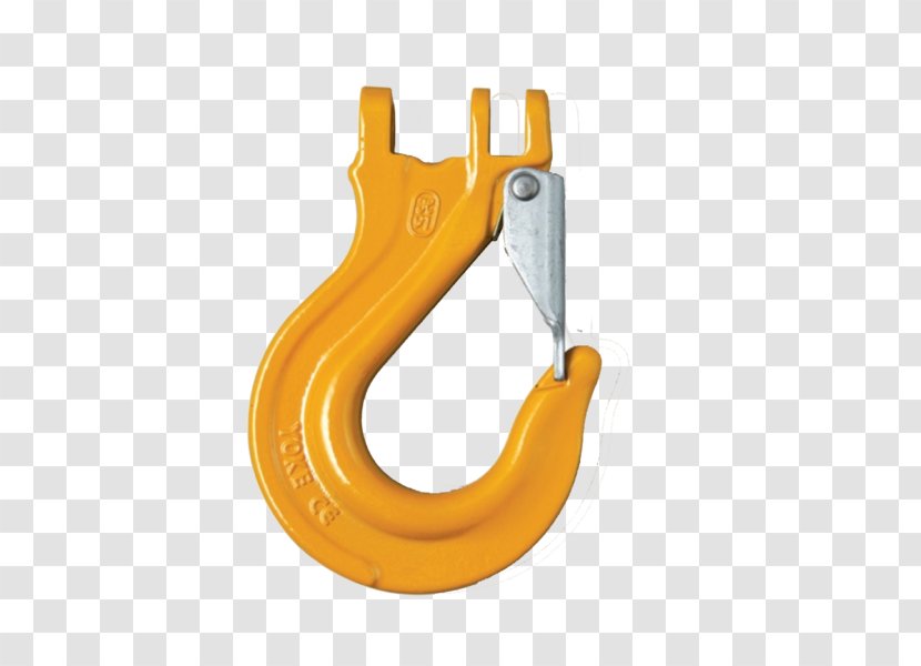 Tool - Orange - Lifting Hook Transparent PNG