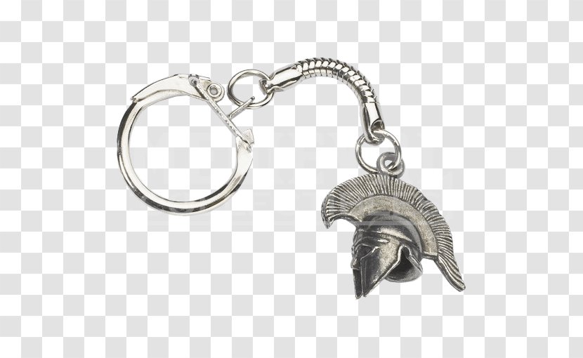 Key Chains Sparta Helmet Ring - Chain Transparent PNG
