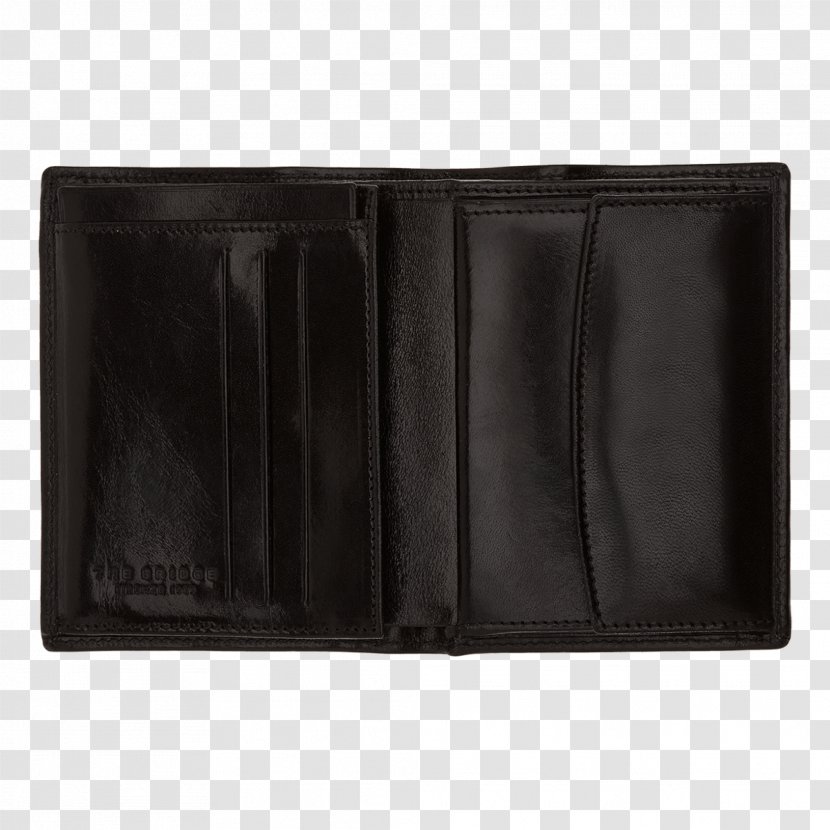 Wallet Leather Conferencier Black M Transparent PNG