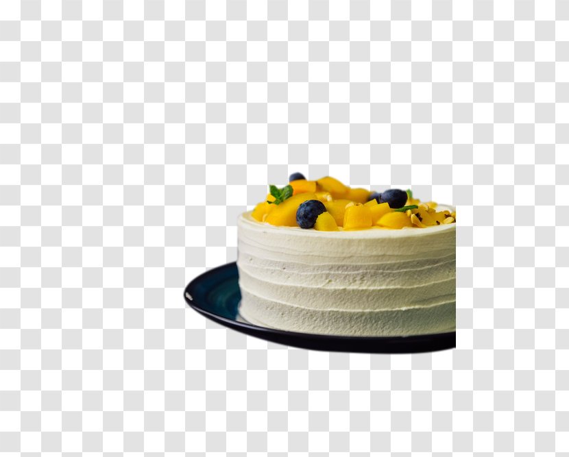 Cheesecake Torte Buttercream Dessert - Toppings - Mango Cheese Cake Transparent PNG