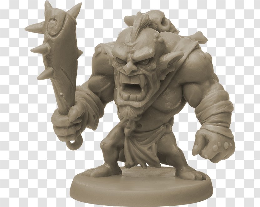 Zombicide CMON Limited Game Miniature Wargaming Player - Troll Transparent PNG
