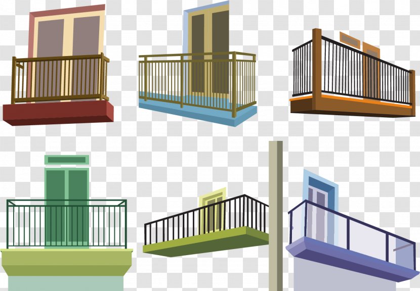 Balcony Perspective - Property - Vector Little Transparent PNG
