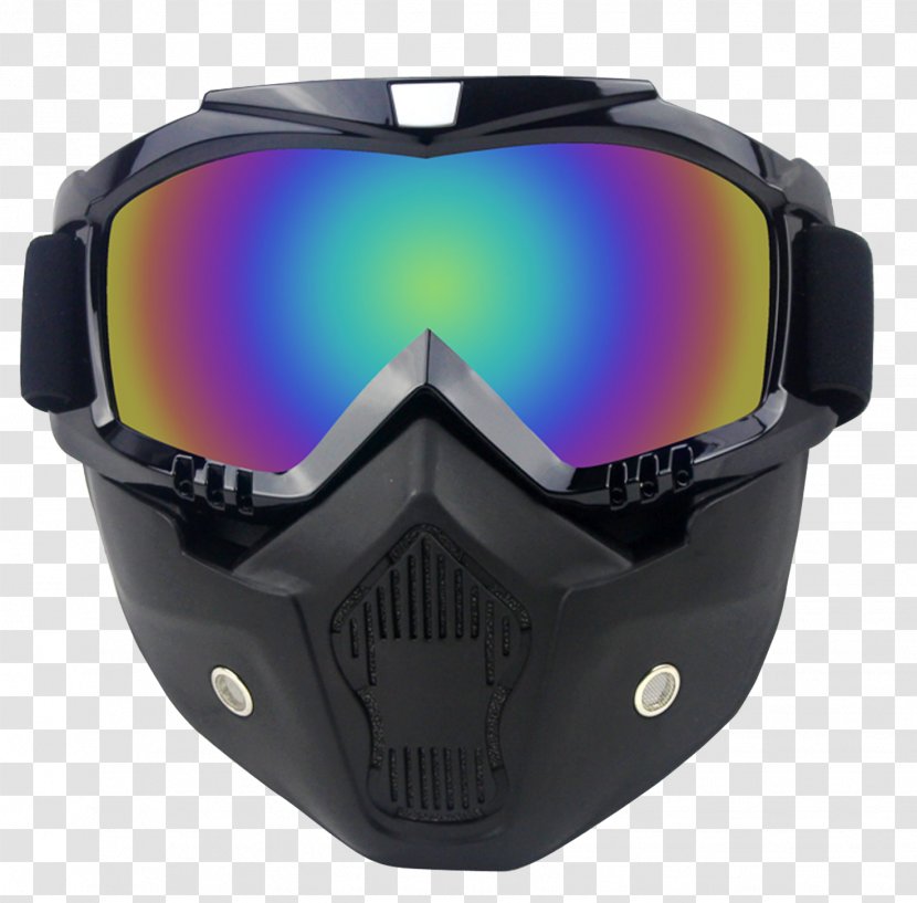 Motorcycle Helmets Scooter Visor Mask - Clothing Accessories Transparent PNG