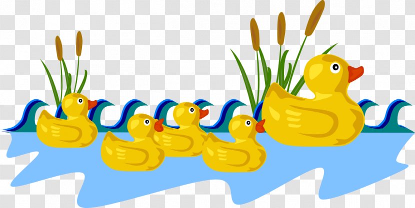 Duck Game Pond Clip Art - Cartoon - Ducks Clipart Transparent PNG