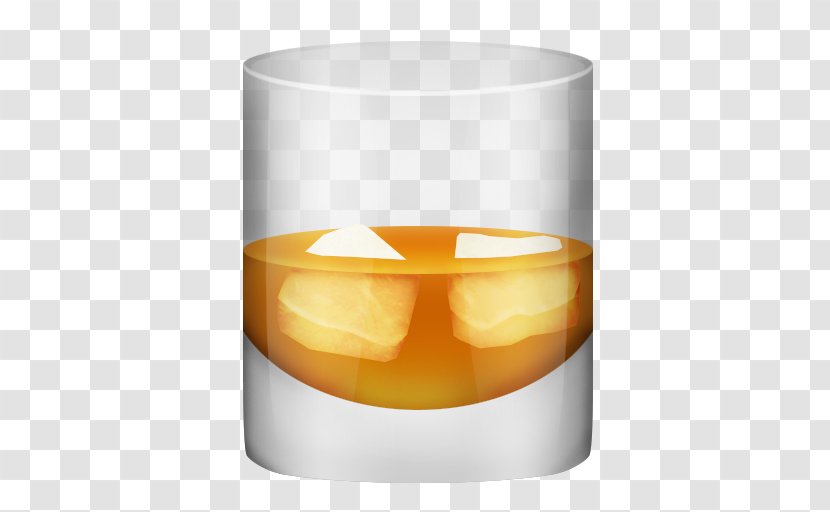 Emoji Bourbon Whiskey Unicode Consortium - Yellow Transparent PNG