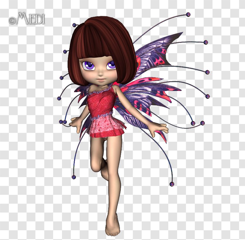 Doll Fairy Brown Hair Blond - Ca Transparent PNG