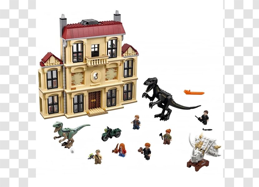 Lego Jurassic World Owen Indoraptor Claire - Dinosaur Transparent PNG