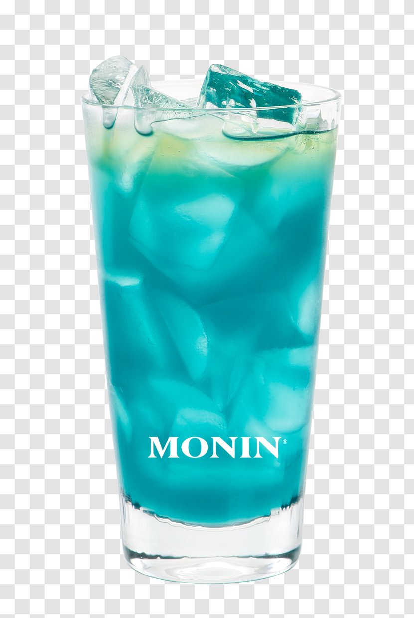 Blue Hawaii Cocktail Lagoon Sea Breeze Liqueur - Gin And Tonic Transparent PNG